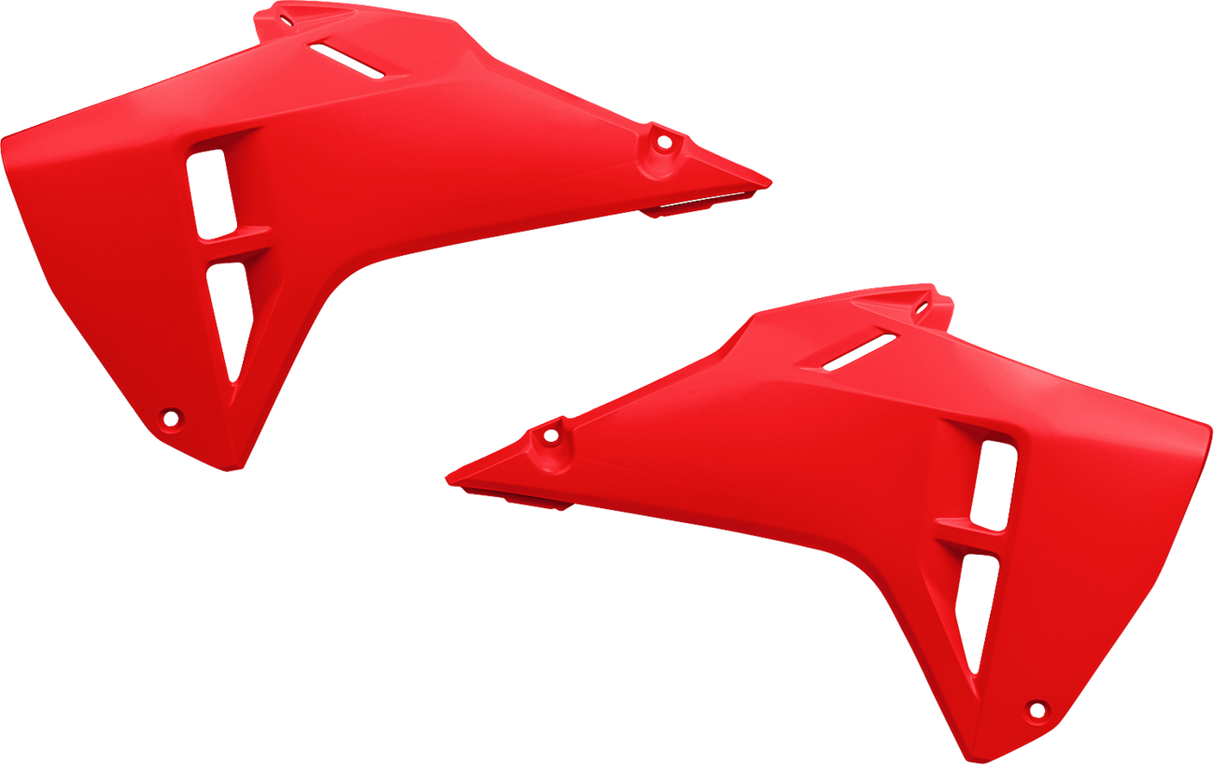 Radiator Covers - Red - Honda - CRF 250 R/RX 2022 - 2024