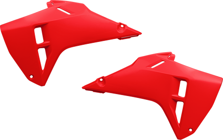 Radiator Covers - Red - Honda - CRF 250 R/RX 2022 - 2024