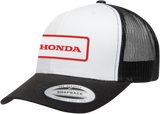 Honda Throwback Hat - Black/White