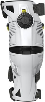 X8 Knee Braces - White/Yellow - Small