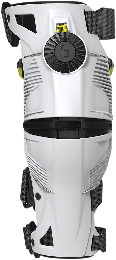 X8 Knee Braces - White/Yellow - Small