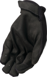 Reflective Gloves - Black/Silver - Small