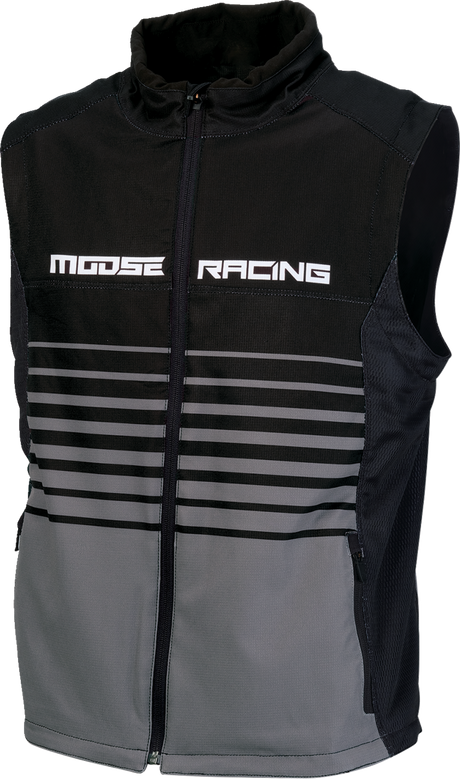 Moto Vest - Black/Gray - Medium
