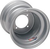 Steel Wheel - Rear - Chrome - 9x9 - 4/110 - 3+6