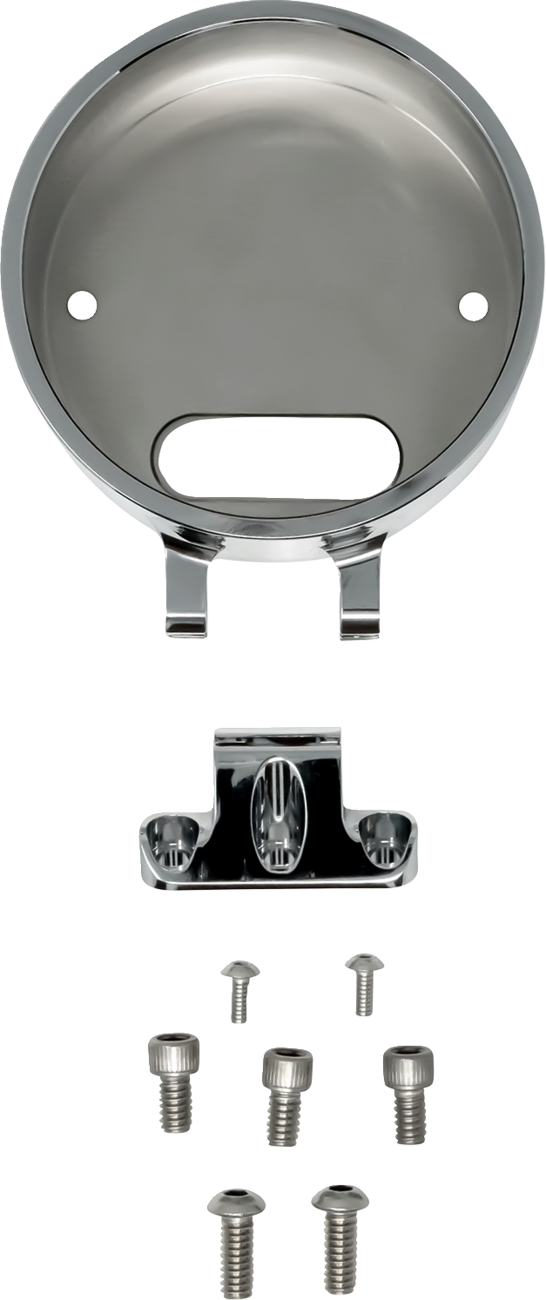 Round Gauge Bezel - For Ascent Pro Riser - Chrome 2022 - 2024