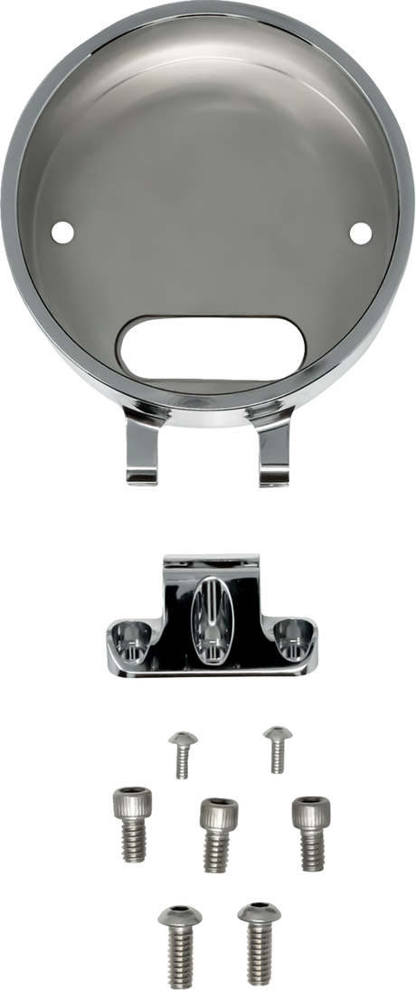 Round Gauge Bezel - For Ascent Pro Riser - Chrome 2022 - 2024