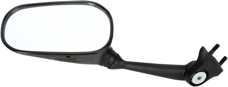 Mirror - Side View - Oval - Black - Left 2008 - 2012