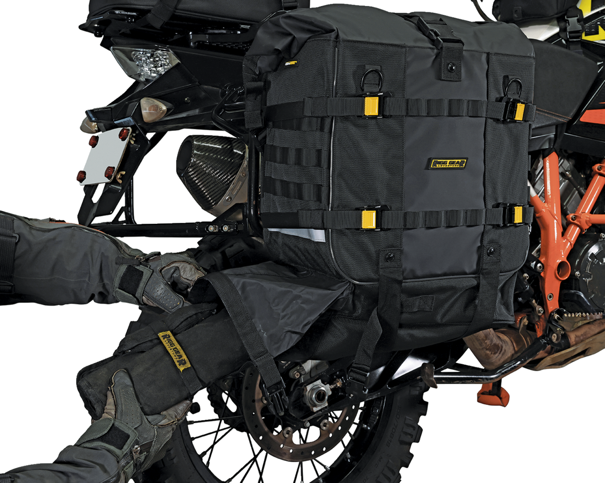 Trails End Adventure Saddlebags - Black