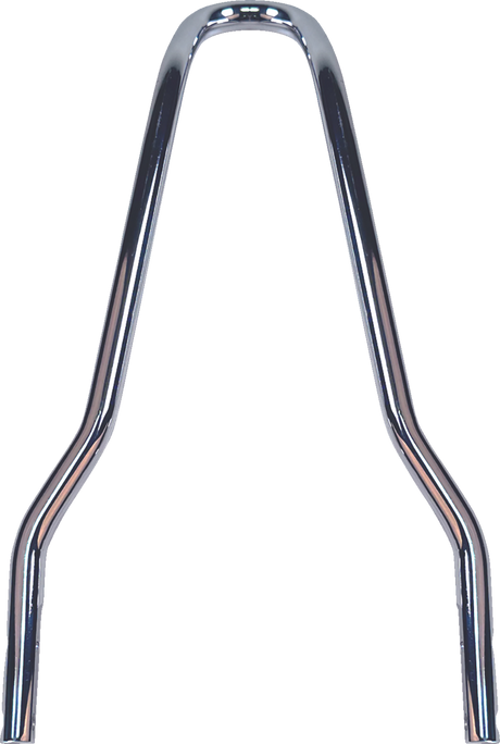 Round Tapered Sissy Bar - Black - 11.49\"H x 8.25\"W 1979 - 1985