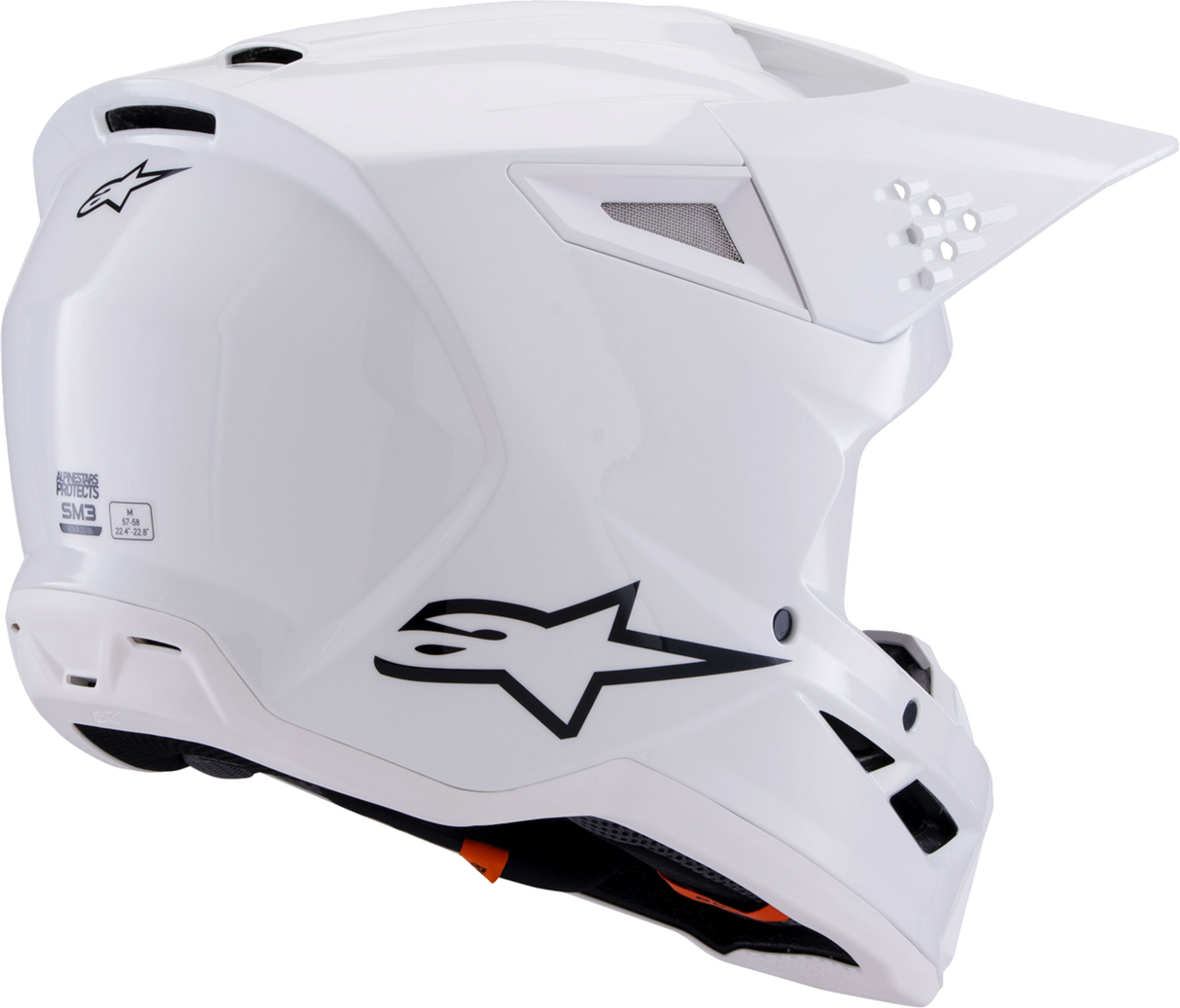 SM3 Helmet - Solid - Gloss White - 2XL