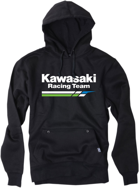 Kawasaki Racing Pullover Hoodie - Black - Large