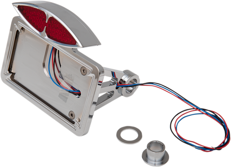 Taillight/License Plate Mount - Flat - Horizontal 1986 - 1999