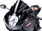 Race Windscreen - 11\" - Black - Suzuki 2011 - 2023