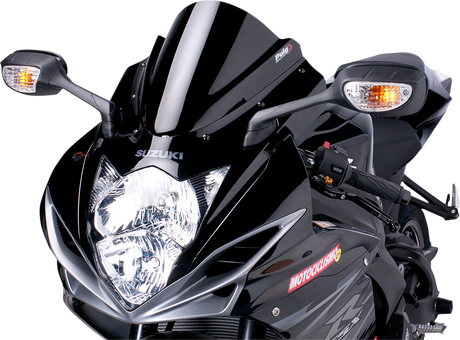 Race Windscreen - 11\" - Black - Suzuki 2011 - 2023