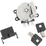 Side Hinge Ignition Switch - Chrome 1993 - 2013