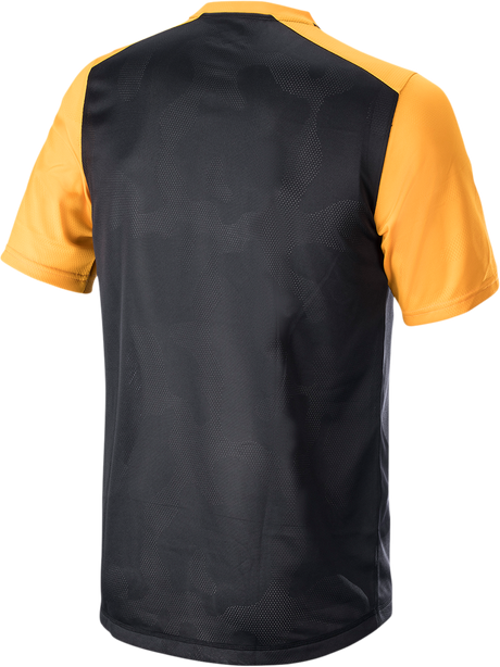 Alps 4.0 V2 Jersey - Short-Sleeve - Black/Orange/White - Medium