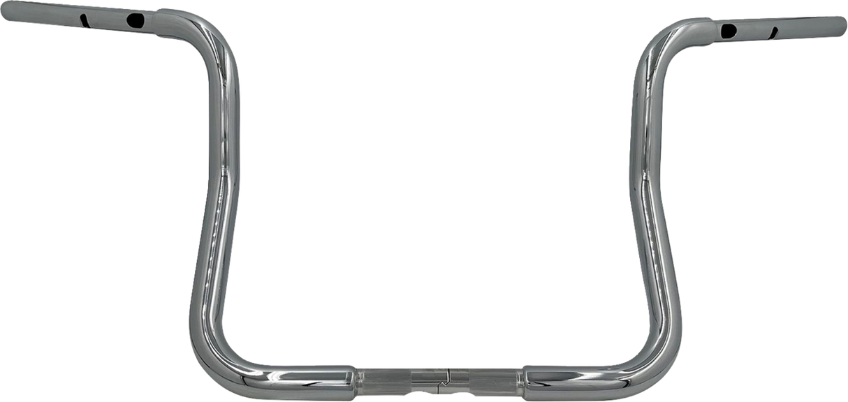 1-1/4\" EZ Install Round Top Handlebar - Reduced Reach - 13\" - Chrome 2023 - 2024