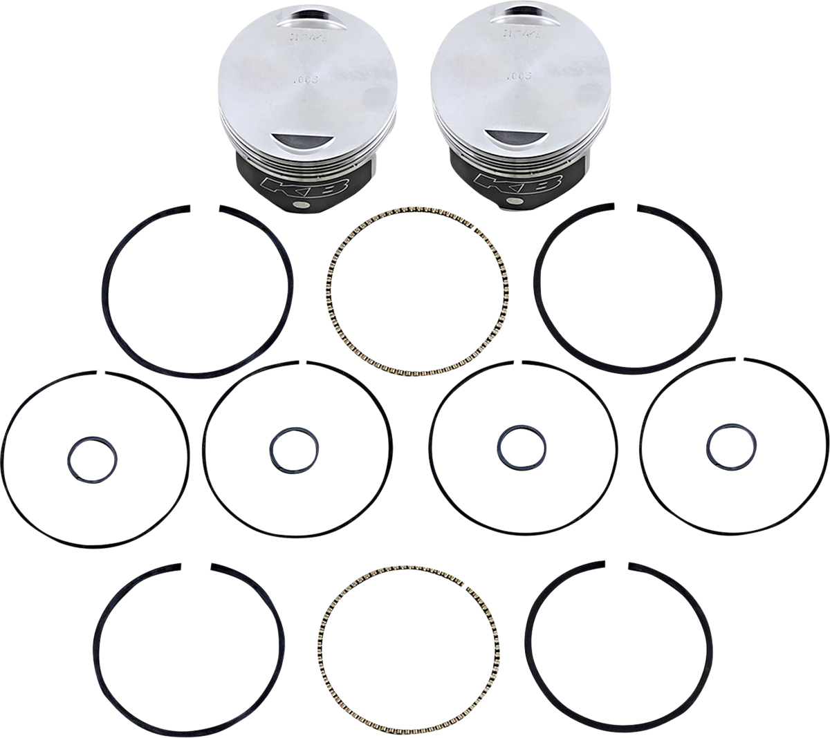 Piston Kit - Twin Cam 88