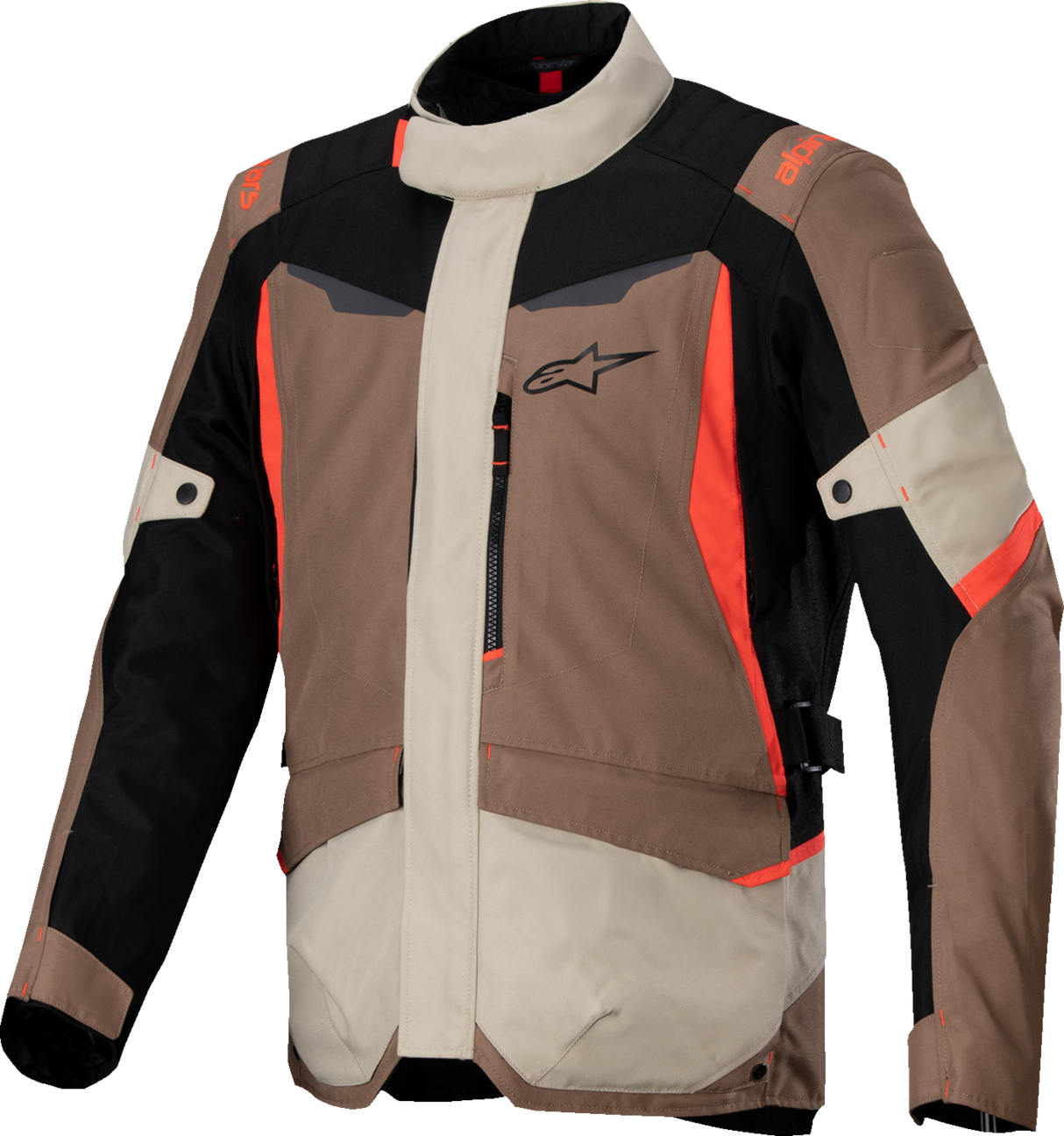 ST-1 WP Jacket - Dark Khaki/Sand/Black/Red Fluo - Small