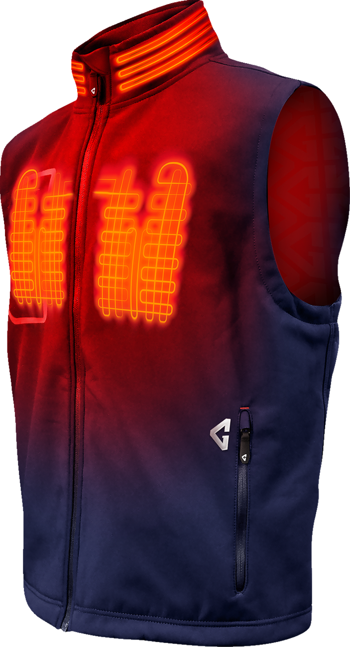 7V Torrid Softshell Heated Vest 2.0 - Navy - Medium