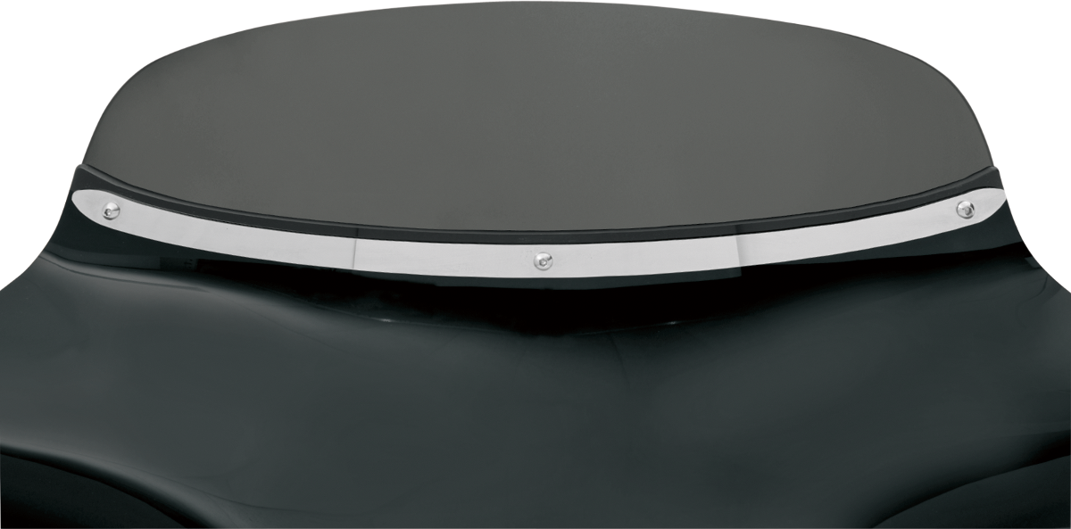 Fairing Windshield Trim - Stainless Steel - Polished - Slim