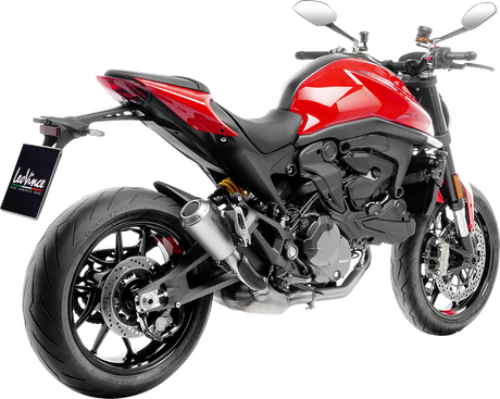 LV-10 Slip-On Muffler - Silver 2022 - 2023