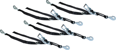 Ratcheting Tiedown Pack - 2\" x 8\' - Black