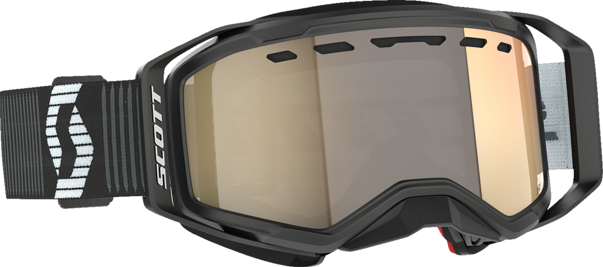 Prospect 2.0 SMB Goggle - Black/White - Dual Pane - Light Sensitive - Bronze Chrome Lens