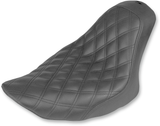 Renegade Solo Seat - Lattice Stitched - Black - FL/FX \'06-\'17 2006 - 2017