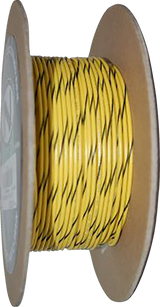 100\' Wire Spool - 20 Gauge - Yellow/Black