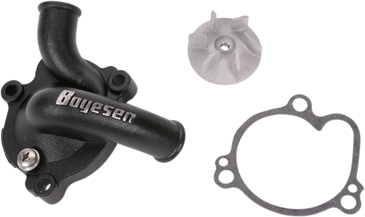 Impeller/Waterpump Cover - Black - Kawasaki 1994 - 2004