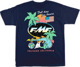 Day-Glo T-Shirt - Navy - Small