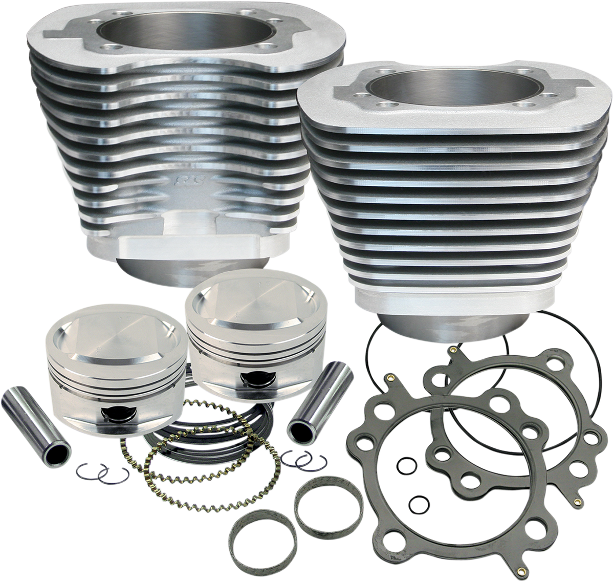 95\" Big Bore Cylinder Kit - Twin Cam - Silver 1999 - 2006