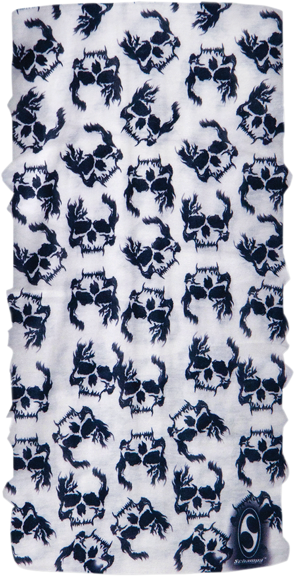 Skulls Neck Tube - White