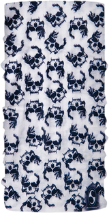 Skulls Neck Tube - White