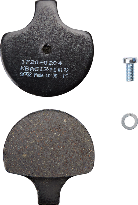 Organic Brake Pads - Harley-Davidson 1986 - 2011