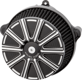 Big Sucker™ Stage 1 Air Cleaner Kit with Cover - 10 Gauge - Black with Machined Accents 2023 - 2025