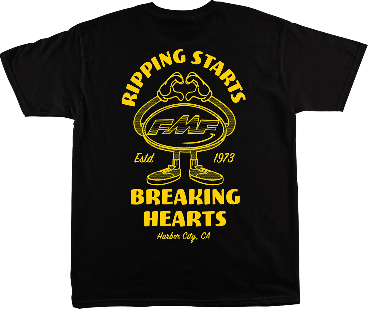 Breakin Hearts T-Shirt - Black - Small