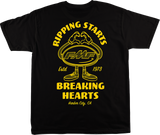Breakin Hearts T-Shirt - Black - Medium
