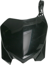 Front Number Plate - Black 2009 - 2013