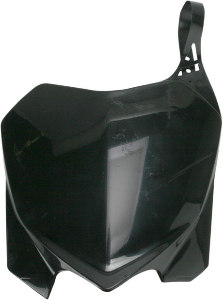 Front Number Plate - Black 2009 - 2013