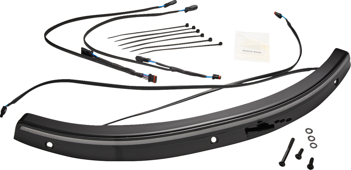 Solaire LED Windshield Trim - Black 2014 - 2024