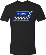 Yamaha Racing Check T-Shirt - Black - Large