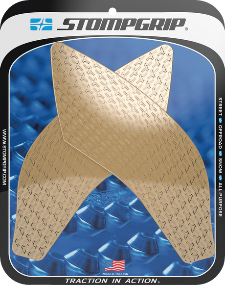 Traction Pad Tank Grips - Icon - Clear - Honda 2019 - 2020