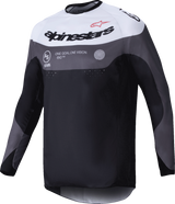 Pro-Dura Long-Sleeve Jersey - Black/Magnet White - Large