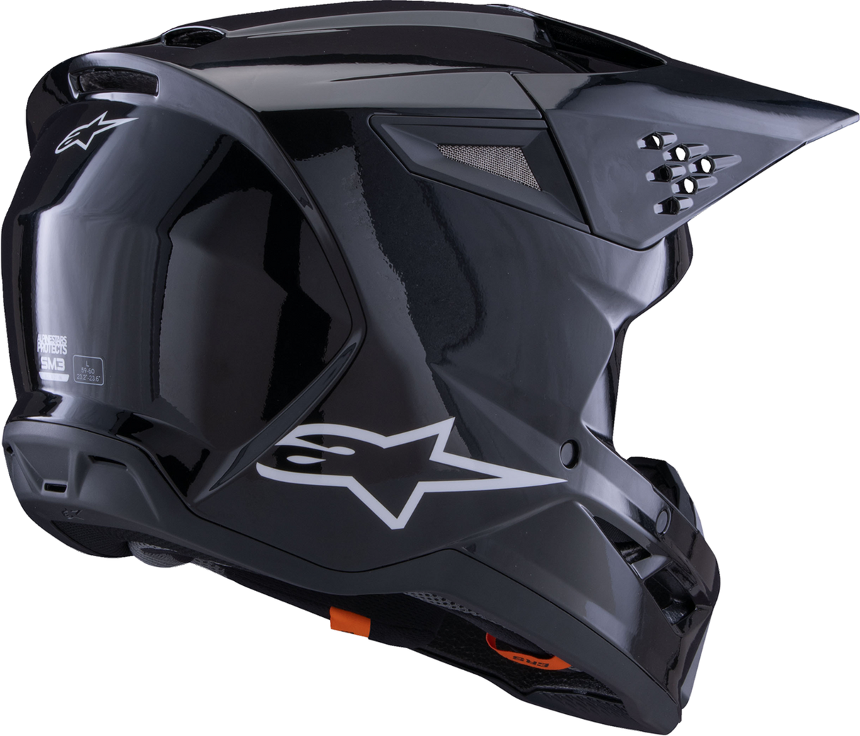 SM3 Helmet - Solid - Gloss Black - XL