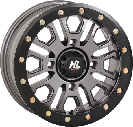 Wheel - HL23 Beadlock - Front/Rear - Gun Metal Gray - 14x7 - 4/137 - 5+2 (+38 mm) 1992 - 2024