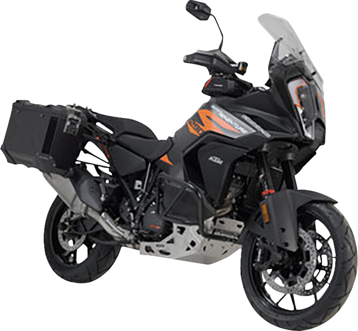 TRAX ADV Aluminum Case System - Black - KTM Super Adventure 1290 R/S \'21-\'24 2021 - 2024