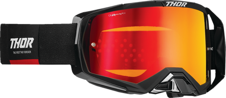 Activate Goggle - Black/Red - Iridium Mirror Lens