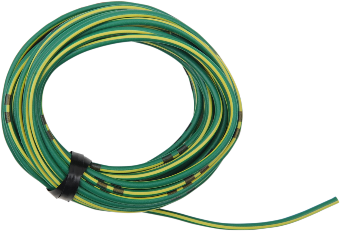 14A Wire - 13\' - Green/Yellow